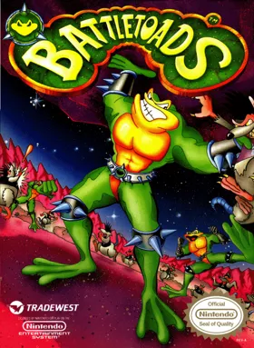 Battletoads (USA) box cover front